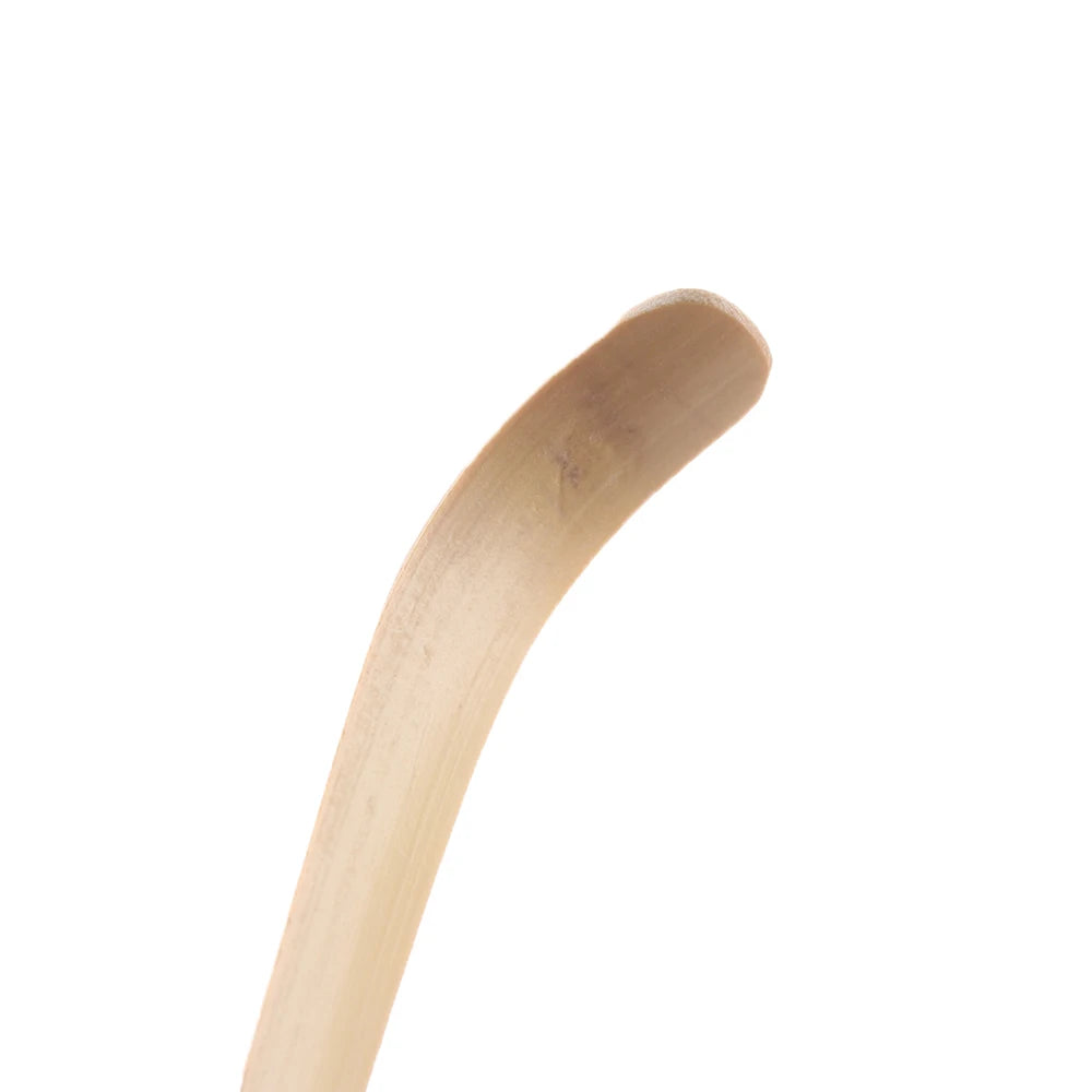 Wood Tea Sticks Matcha Spoon Teaware Teaspoon Handmade Black Bamboo Leaf Spatula Guide Kitchen Tool Spice Gadget Cooking Utensil