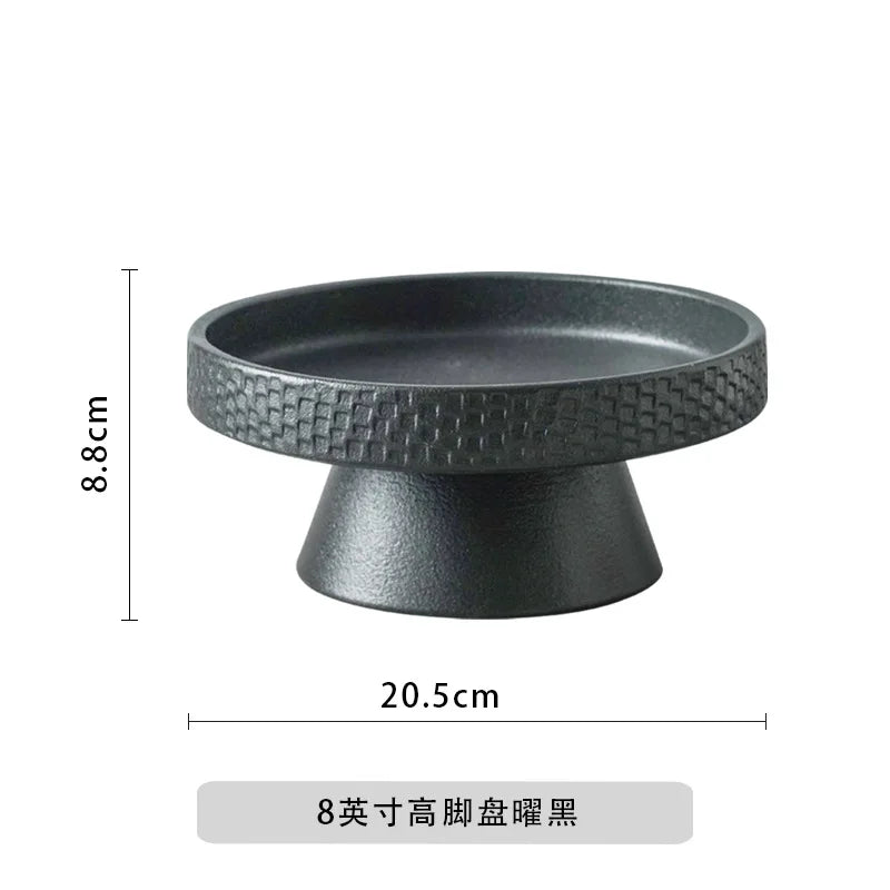 Creative Ceramic Western Dinner Plate Soup Plate Japanese Style Premium Dish Western Restaurant Layout