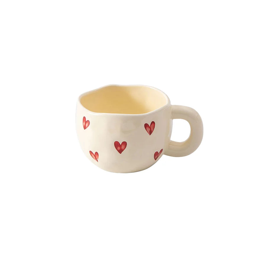 Creative Love Makeup High Beauty Ceramic Water Cup
