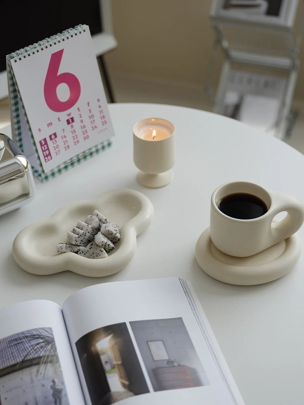 Cloud Chubby Dessert Plate, Ceramic Decorative/Dinner/Fruit/Dessert/Jewelry Tray, Suitable for Wedding/Birthday/Party