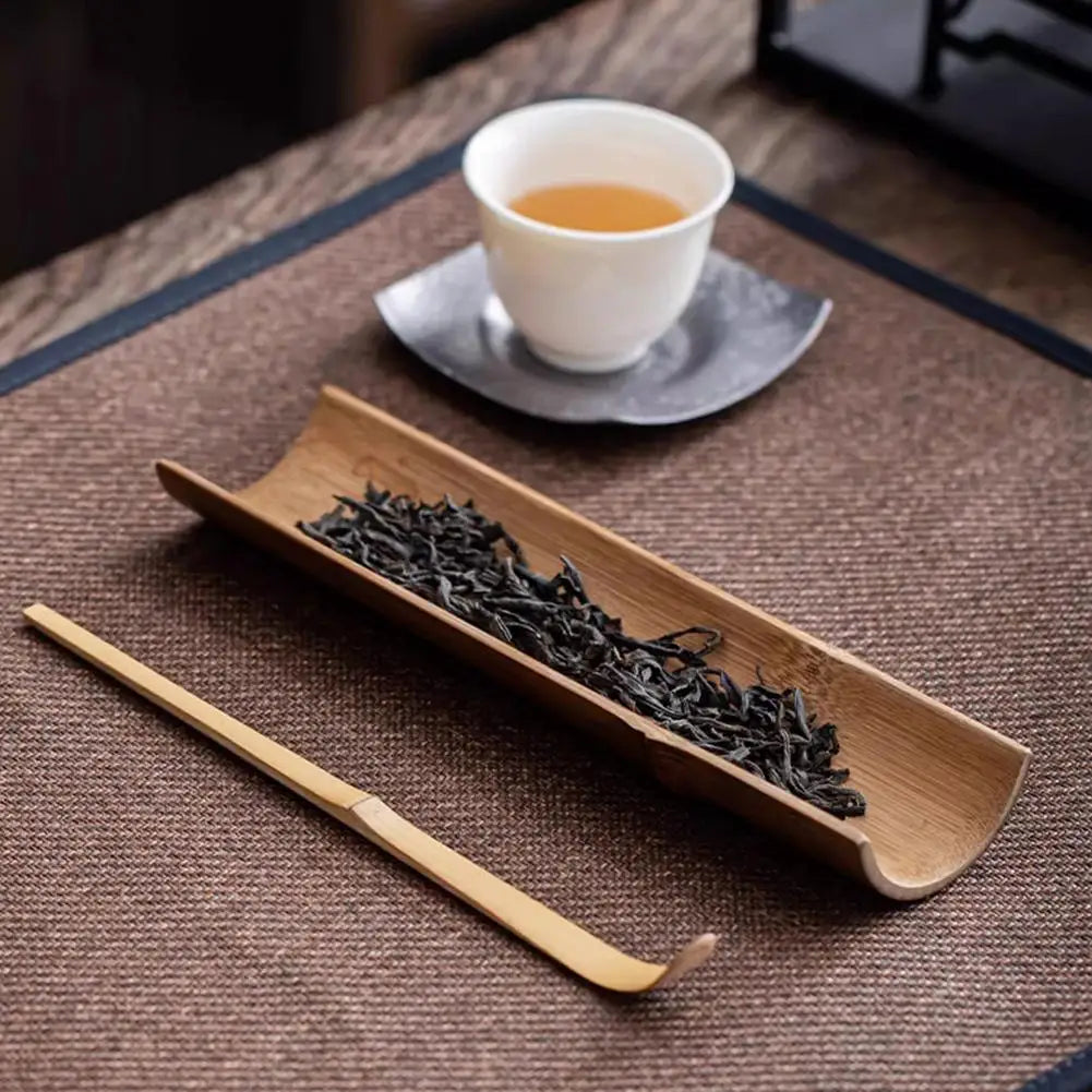 Handmade Wood Tea Leaf Matcha Sticks Spoon Teaware Wood Cooking Utensil Tea Leaf Kitchen Tool Spice Gadget Cooking Utensi