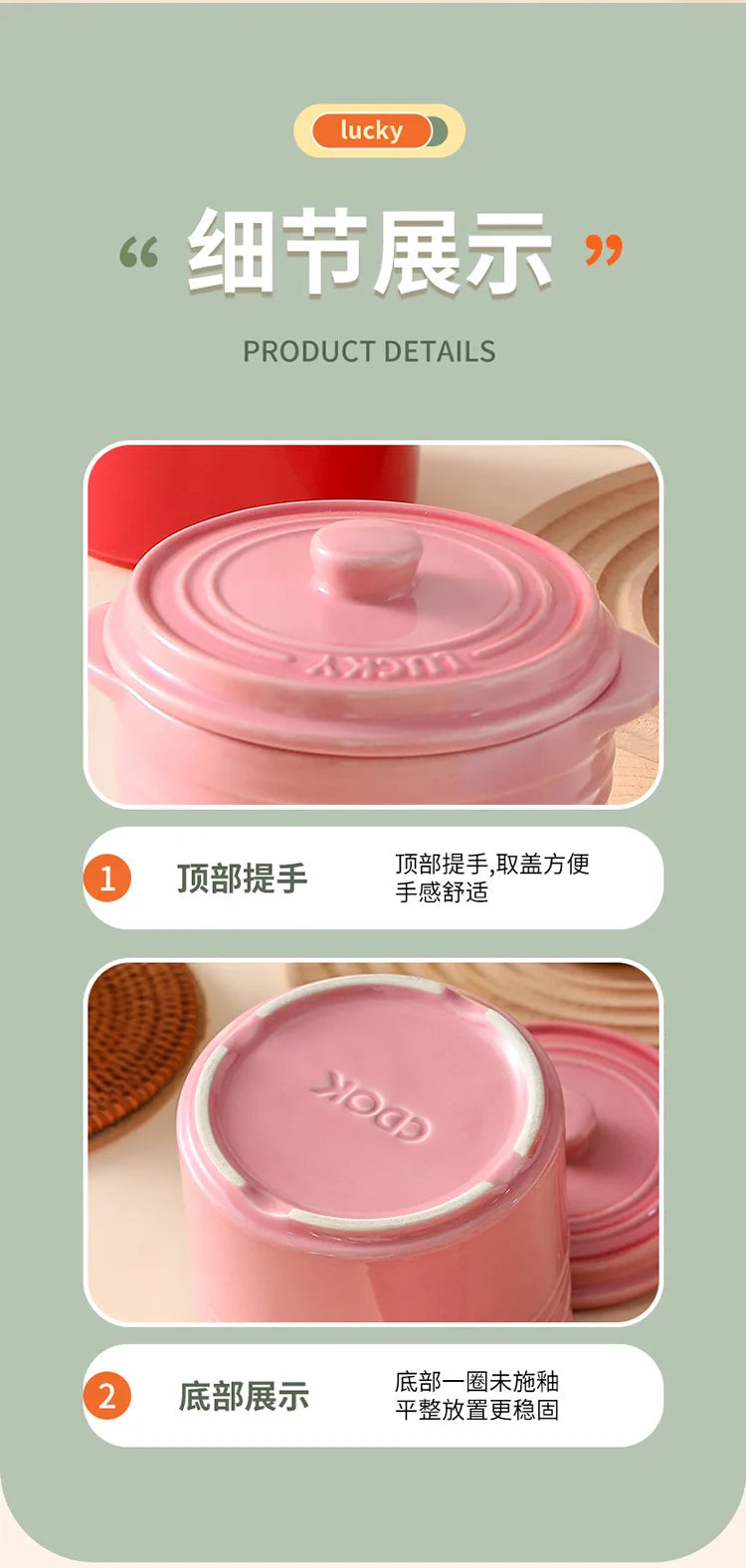 Double Lid Ceramic Bowl,Bird's Nest Steamed Egg Bowl Dessert Cup Stockpot for Boiling, Simmer Cooking Pot Kitchen Cooking Tools