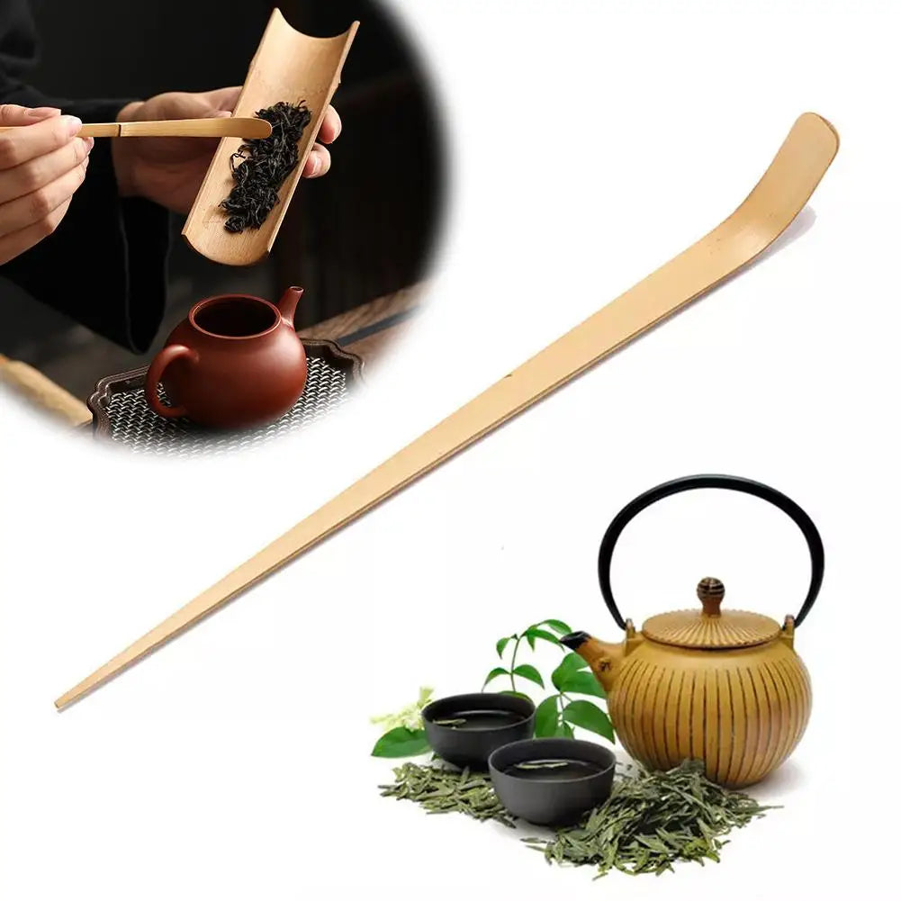 Handmade Wood Tea Leaf Matcha Sticks Spoon Teaware Wood Cooking Utensil Tea Leaf Kitchen Tool Spice Gadget Cooking Utensi