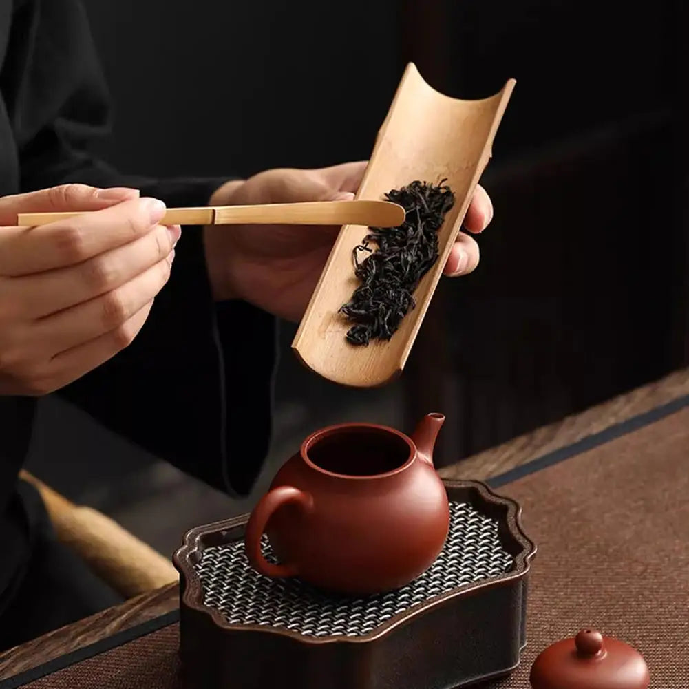 Handmade Wood Tea Leaf Matcha Sticks Spoon Teaware Wood Cooking Utensil Tea Leaf Kitchen Tool Spice Gadget Cooking Utensi