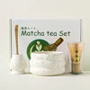 Wholesale High Quality Matcha Set Handmade Bamboo Whisk Tea Scoop Ceramic Bowl and Whisk Holder 4 Pieces Matcha Gift Box Kit