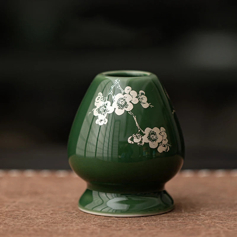 Geling Professional Japanese Ceramic Matcha Bowl Custom New Fashion Bamboo Chasen Matcha Whisk Set and Spoon