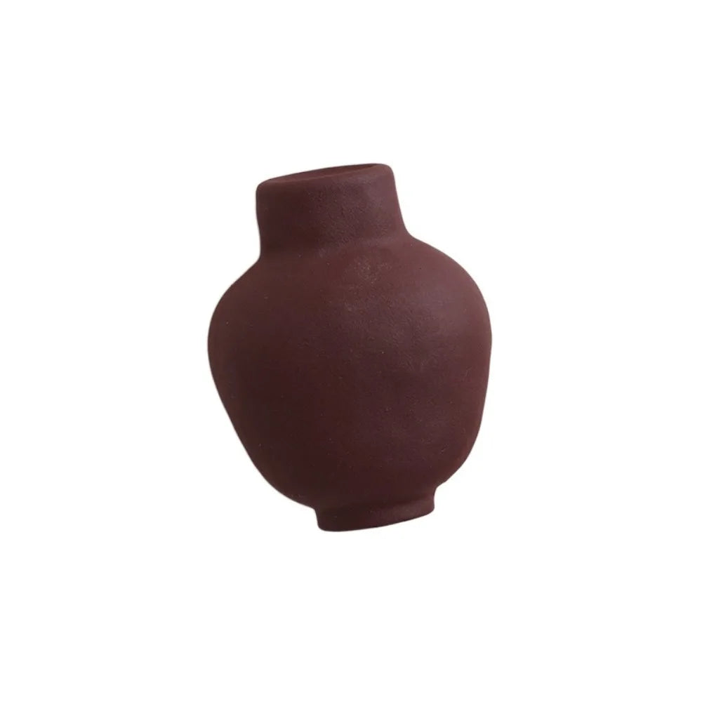 Ceramic Vases Refrigerator Stickers Decorative Exquisite Magnetic Sticker Mini Stylish Simulation Flower Vase Living Room