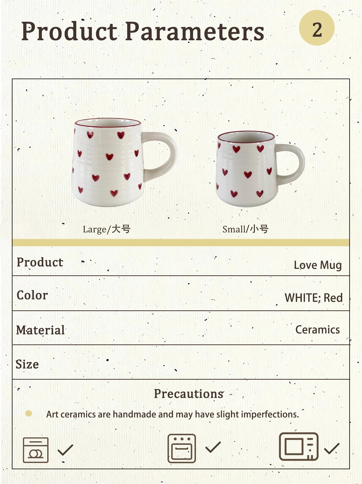 Love Ceramic Mug, Cute Little Love Ceramic Mug Coffee Cup Drinking Cup, Suitable for Home Drinking, Afternoon Tea Drinking, Office Drinking, Coffee Shop Latte Art, Souvenir, Valentine's Day Holiday Gift, Birthday Gift