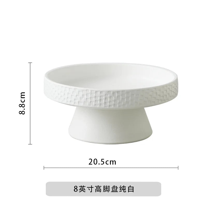 Creative Ceramic Western Dinner Plate Soup Plate Japanese Style Premium Dish Western Restaurant Layout