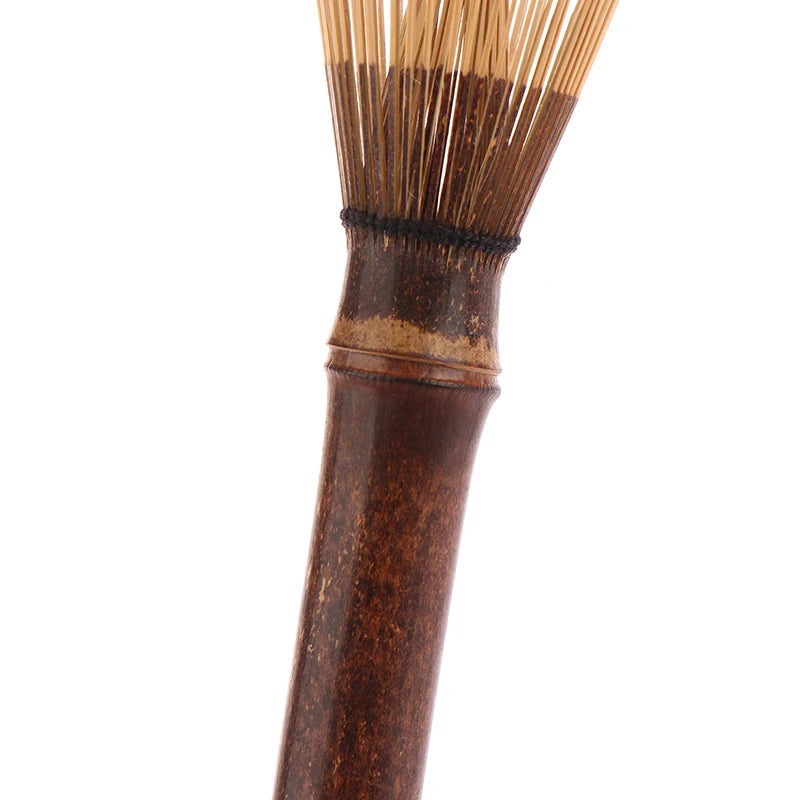 Matcha Whisk With Long Handle Matcha Powder Brush Tool Matcha Ceremony Accessory Japanese Style Handcurled Bamboo Tea Whisk