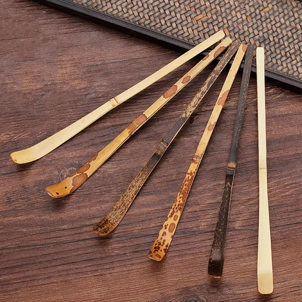 Handmade Wood Tea Leaf Matcha Sticks Spoon Teaware Wood Cooking Utensil Tea Leaf Kitchen Tool Spice Gadget Cooking Utensi