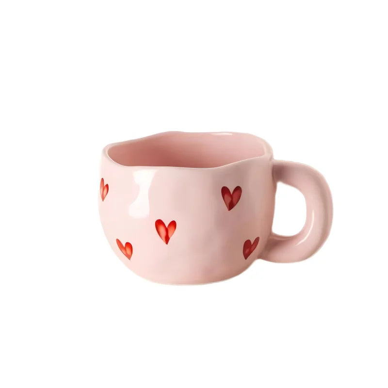 Creative Love Makeup High Beauty Ceramic Water Cup