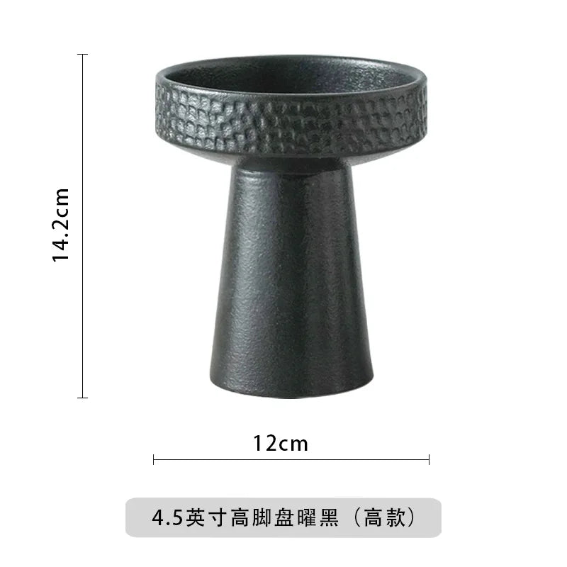 Creative Ceramic Western Dinner Plate Soup Plate Japanese Style Premium Dish Western Restaurant Layout