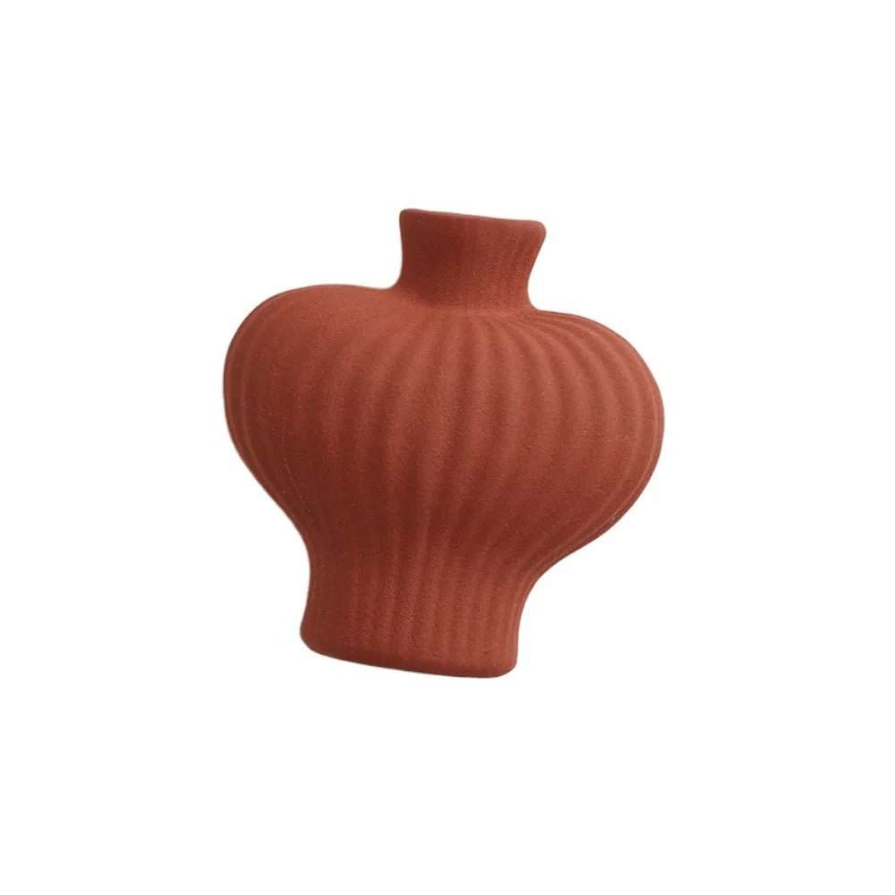 Ceramic Vases Refrigerator Stickers Decorative Exquisite Magnetic Sticker Mini Stylish Simulation Flower Vase Living Room