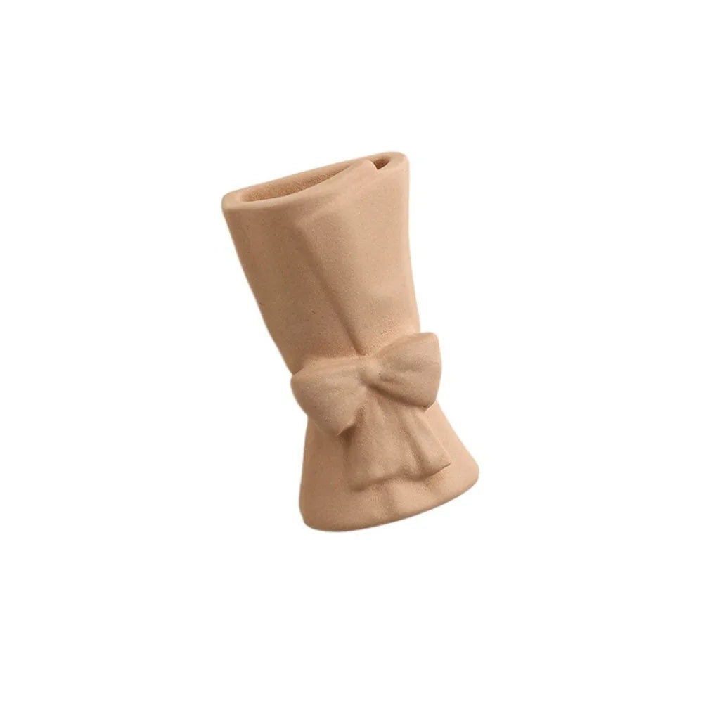 Ceramic Vases Refrigerator Stickers Decorative Exquisite Magnetic Sticker Mini Stylish Simulation Flower Vase Living Room